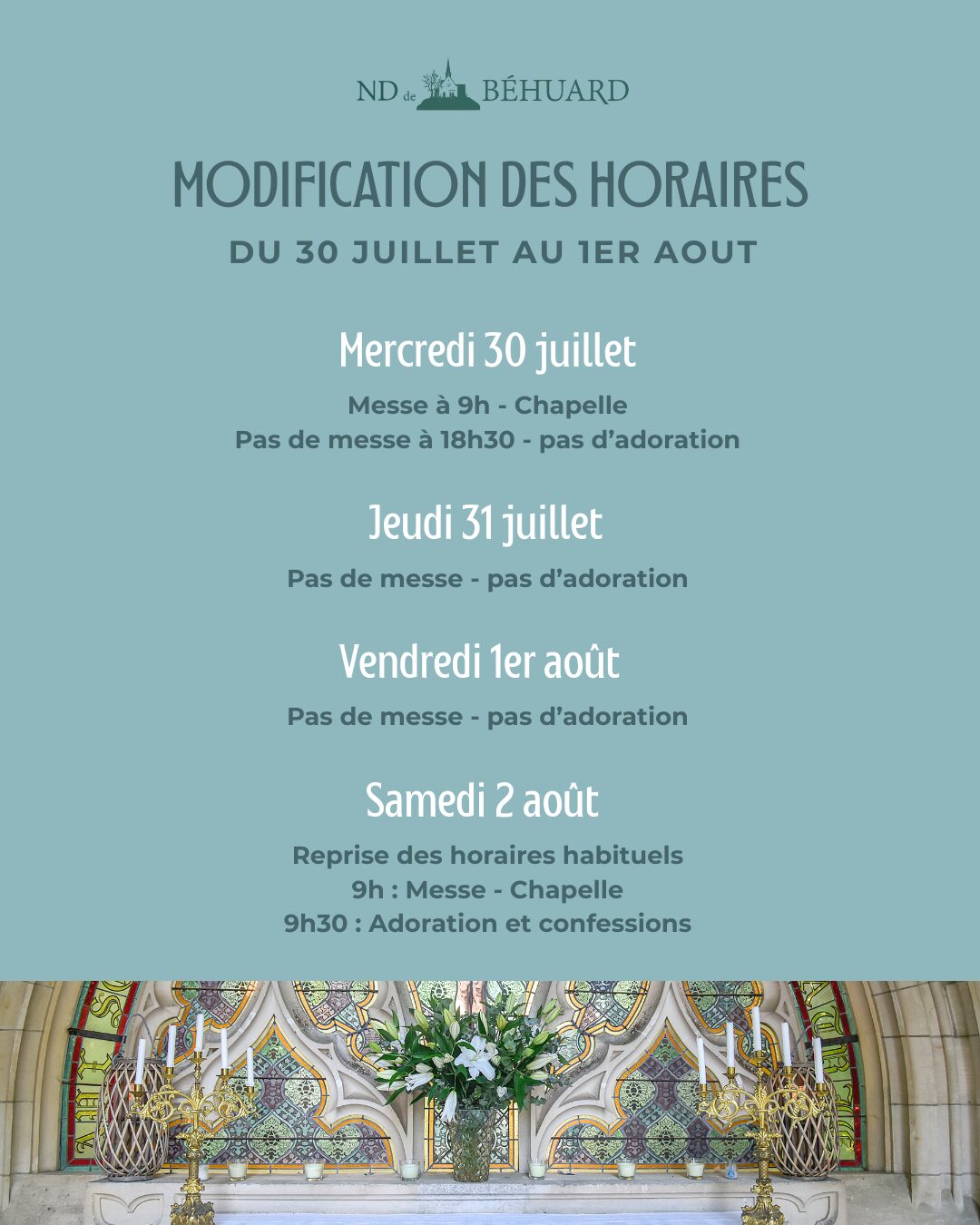 Mercredi 30 juillet (2)