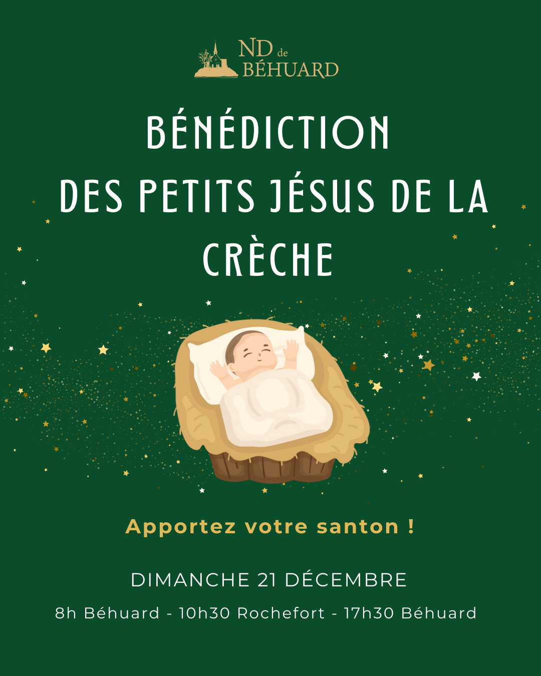Bénédiction des petits Jésus de la crèche (Publication Instagram (45))
